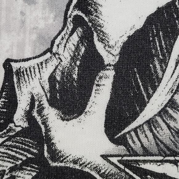 Skeleton Skull Shirt Large 21x26 White - Picture 11 of 11